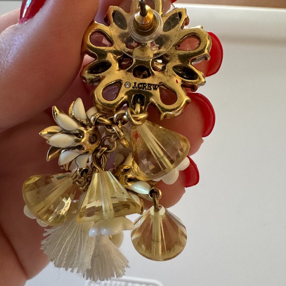 J.Crew Bloom Statement Earrings - image 2